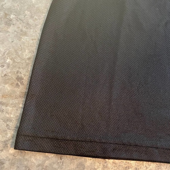 Vintage K-Swiss Jersey Shirt Womens Small Medium USA V-Neck Embroidered Black - Picture 5 of 14